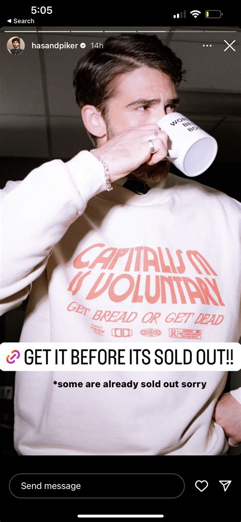 Infamous socialist Hasan Piker releases new merch line : r/Trainwreckstv