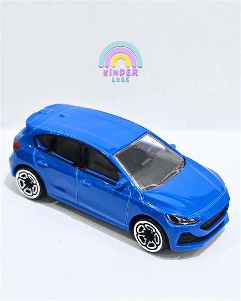 Majorette Ford Focus ST - Blue (Uncarded - New) - Buy At Kinder Logs