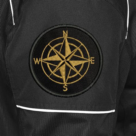 ISEE 360® Eagle Embroidery Sweable Applique Patches for Riders Jackets ...