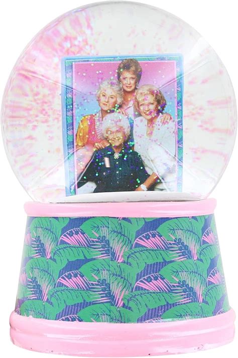 Buy Silver Buffalo The Golden Girls Squad Goals Mini Snow Globe with ...