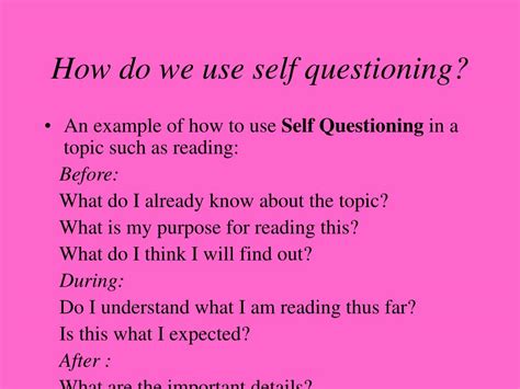Image result for Self-Questioning