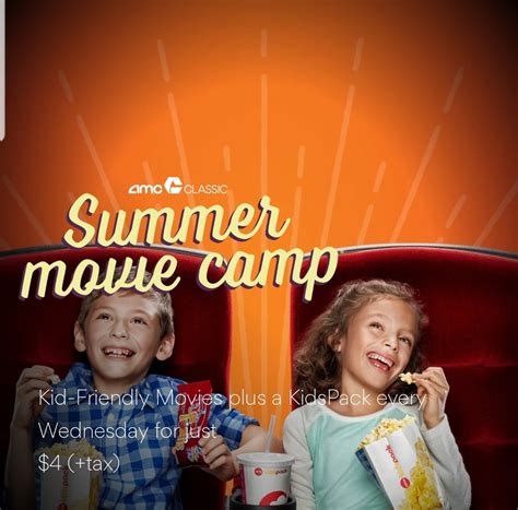 AMC Theaters Summer Movie Camp - Fun Things to do in Central Mass