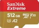 SanDisk SDSQXA1-512G-GN6MN Extreme 512 GB MicroSDXC UHS Class 3 160 ...