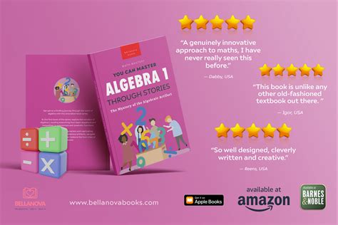 Algebra 1 Through Stories | Bellanova Books
