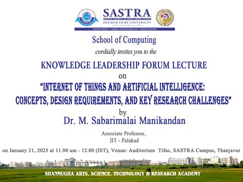 SASTRA DEEMED UNIVERSITY