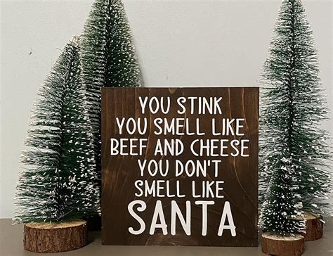 Amazon.com: Interesting Wooden Sign You stink you smell like beef and ...