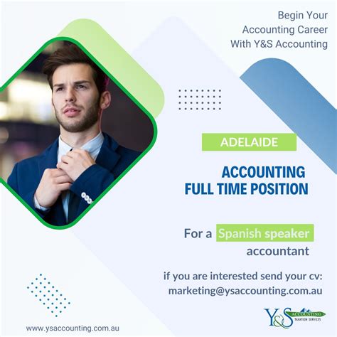 Y&S Accounting on LinkedIn: At Y&S Accounting we are hiring!!! Full-Time Accountant (Spanish ...