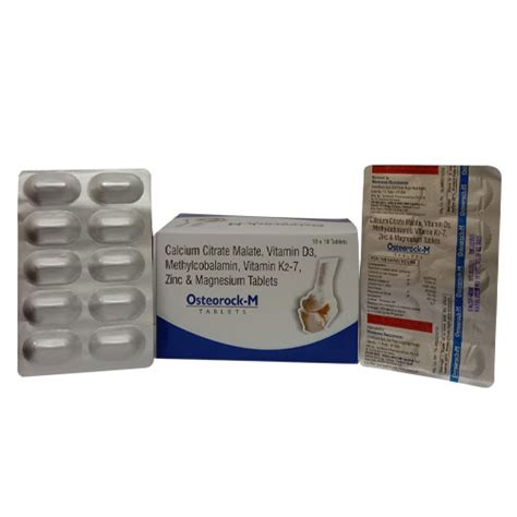 OSTEOROCK-M TABLETS Medinova Biosciences