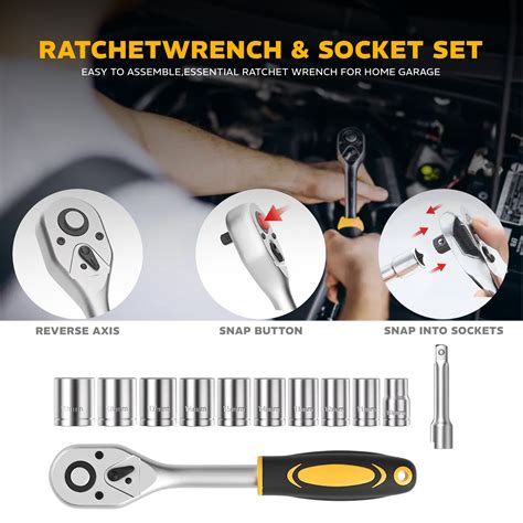 iBELL VORMIR TB179-7 Professional Tool Kit with Ratchet Set, 179-Piece ...