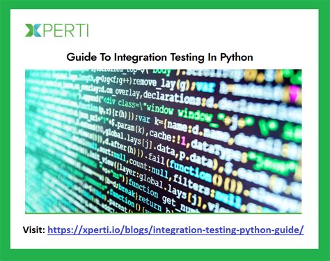 Image result for Python Integration Testing Example