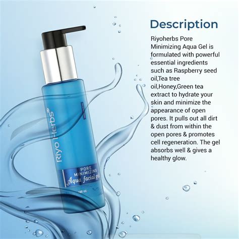 Buy Riyo Herbs Pore Minimizing Aqua Gel with Raspberry Seed Magic for ...