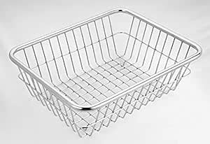 POCHU Enterprise High Grade Stainless Steel Dish Drainer Basket for ...
