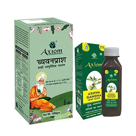 Axiom Chyawanprash 1kg & Ashwagandha Leaf juice – Axiom Ayurveda Pvt. Ltd.