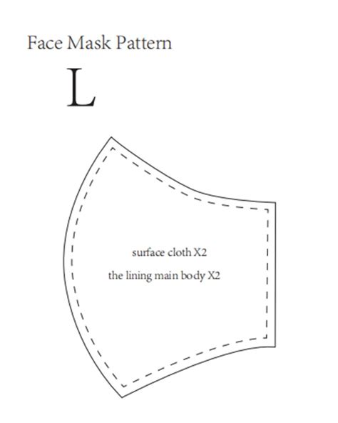 Image result for Breathable Mask Pattern