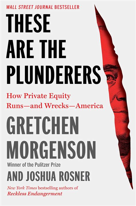 These Are the Plunderers eBook by Gretchen Morgenson, Joshua Rosner ...