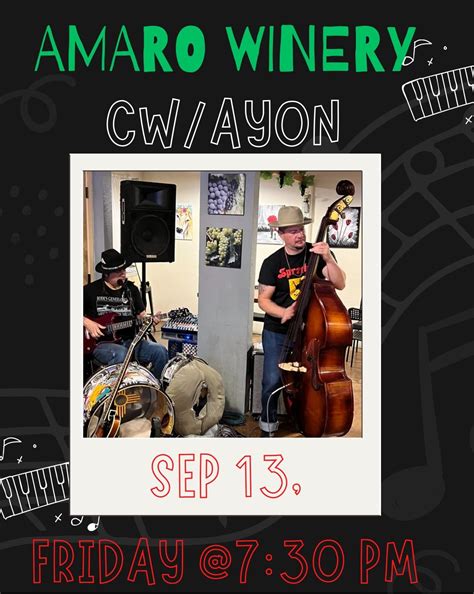 CW Ayon Duo @ Amaro Winery , 402 S Melendres St, Las Cruces, NM, 13 ...
