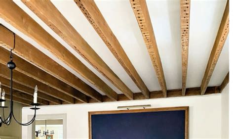 Exposed joist Ranch house | Exposed wood ceilings, Exposed ceilings ...