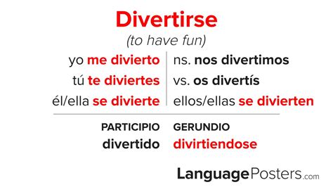Divertirse Conjugation - Conjugate Divertirse in Spanish ...