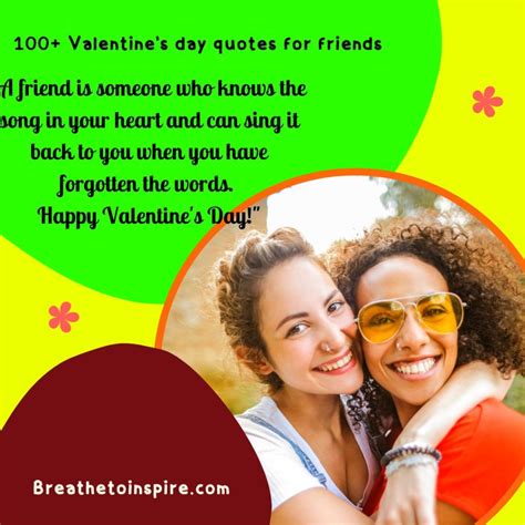 100+ Valentines Day Quotes For Friends And Best Friends - Breathe To ...