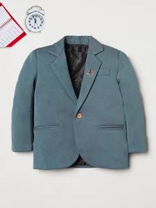 Ridokidz Printed Single Breasted Casual Boys Blazer - Buy Ridokidz ...