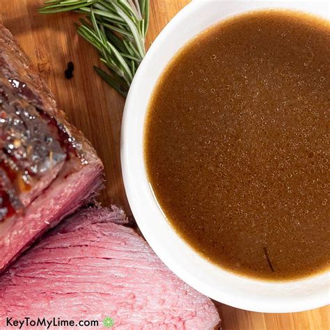 Best au jus sauce recipe with or without drippings – Artofit