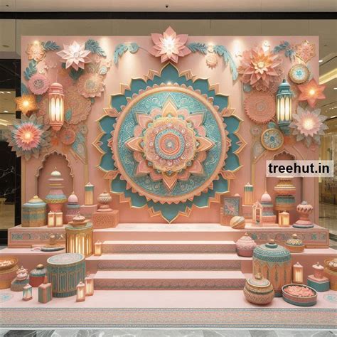 80 Diwali Shopping Mall Entrance Decoration Ideas with Decoration ...