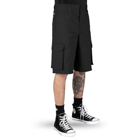 Dickies 131 Cargo Short in Black | Boardertown