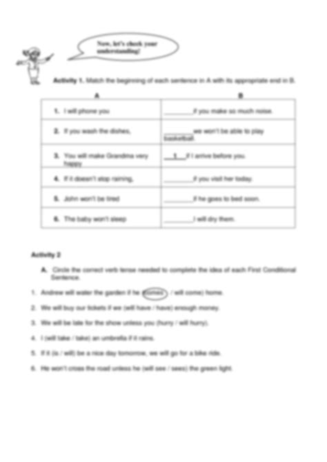 Image result for First Conditional Reordering Activity