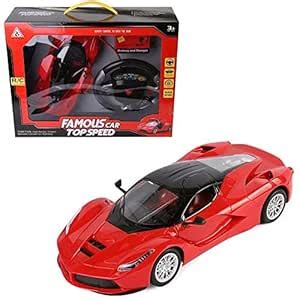 Nishas Closet Famous Car Top Speed Scale 1:14 with Remote Control (Red ...