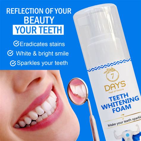 Teeth Whitening Mousse Foam To Deeply Cleaning Gums-Pack Of 2!! – 7 ...