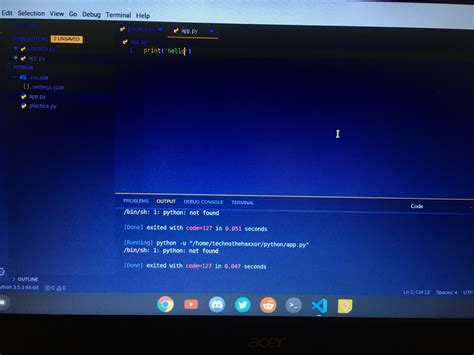 Image result for How to Print Python in vs Code