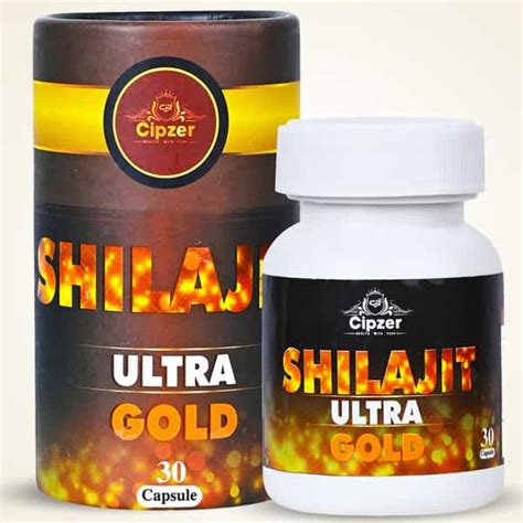 Buy CIPZER SHILAJIT ULTRA GOLD 30 CAPSULES | BOOST STRENGTH | STAMINA ...
