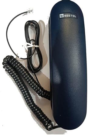 Beetel B26 Corded Slim Landline Phone,Ringer Volume Control,LED Ring ...