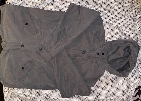 Old Navy Gray Trench Coats for Men | Mercari