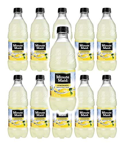 Buy Minute Maid Lemonade 20oz bottles pack of 10 (total of 200 FL OZ ...