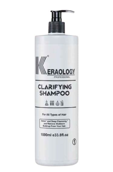 Buy Keraology Clarifying Shampoo For Hair Build Up Shampoo For All Type ...