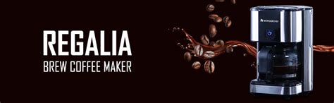 Wonderchef Regalia Brew Coffee Maker 550 W|Stainless Steel Body|700ml ...