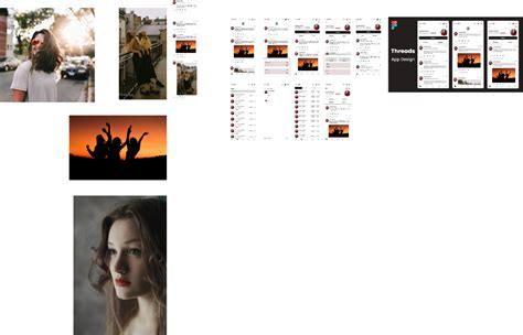Image result for Threads App Interface
