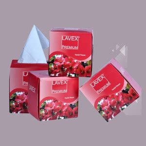 LAVEX FACIAL CUBE PRIM 80 PULLS PER BOX,2 PLY TISSUE PACK OF 15 - Price ...