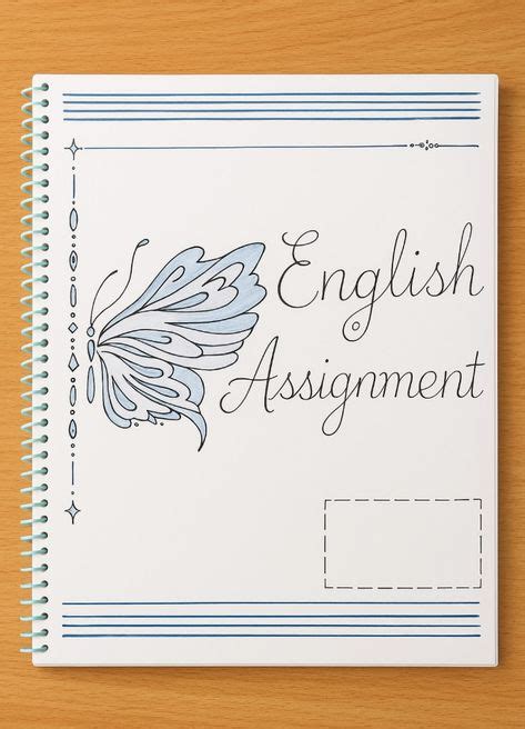 Assignment Front Page Ideas