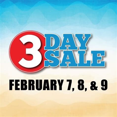 Cash Wise 3 Day Sale
