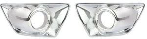 Carsaaz N4921 Fog Lamp Rim Cover Chrome Ford Ecosport Front Garnish ...
