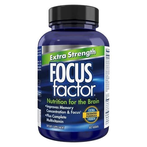 Focus Factor Extra Strength Brain Supplement - 60ct India | Ubuy