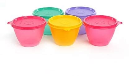 TUPPERWARE Plastic Fridge Container - 450 ml Price in India - Buy ...