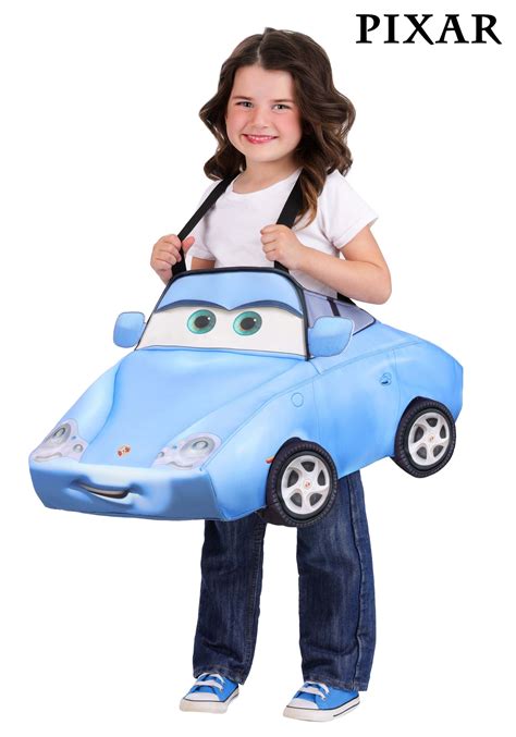 Girl's Pixar Cars Sally Ride-In Toddler Costume | Disney Costumes