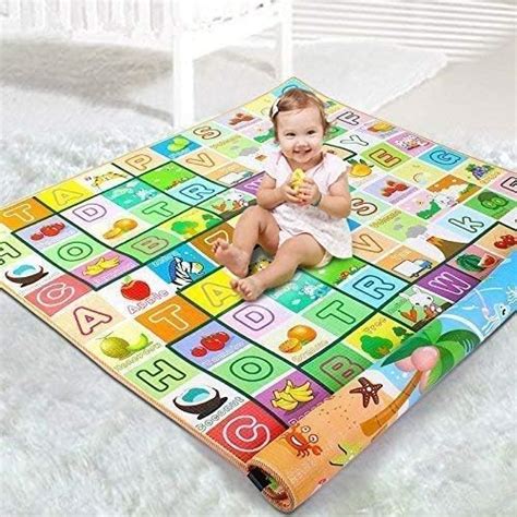 Tarkan Double Sided Water Proof Baby Play Mat, Learning mats for Kids ...