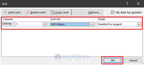 Image result for Sort On Two Columns Excel