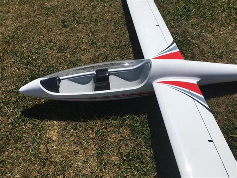 ASG 32 4,44m white with gray underside of the wing/stab | Scale Gliders ...