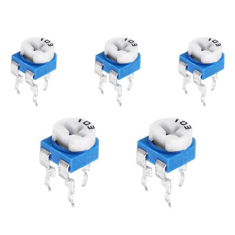 Buy 10K Potentiometer (Preset) (Pack of 5) Online in India | Robocraze
