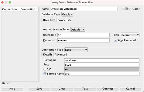 Add DB in SQL Developer 的图像结果